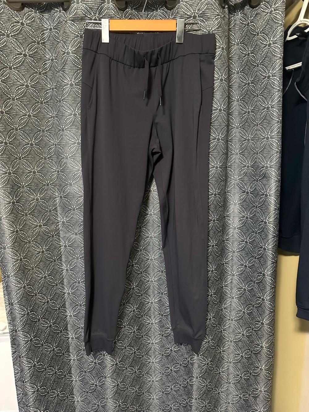 Dark Gray Women's Track Joggers - Drawstring Waist